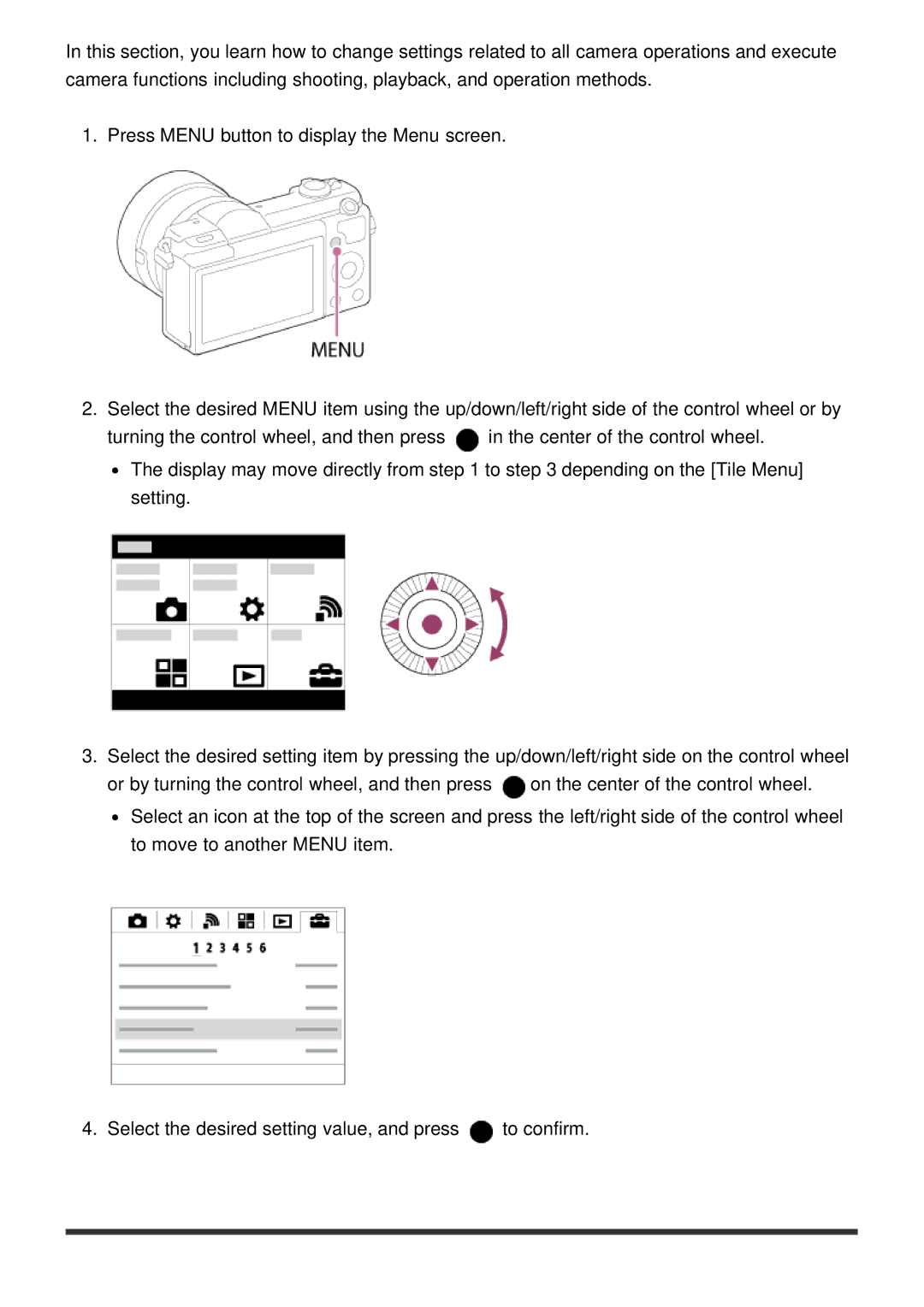 Sony ILCE-5000 manual 