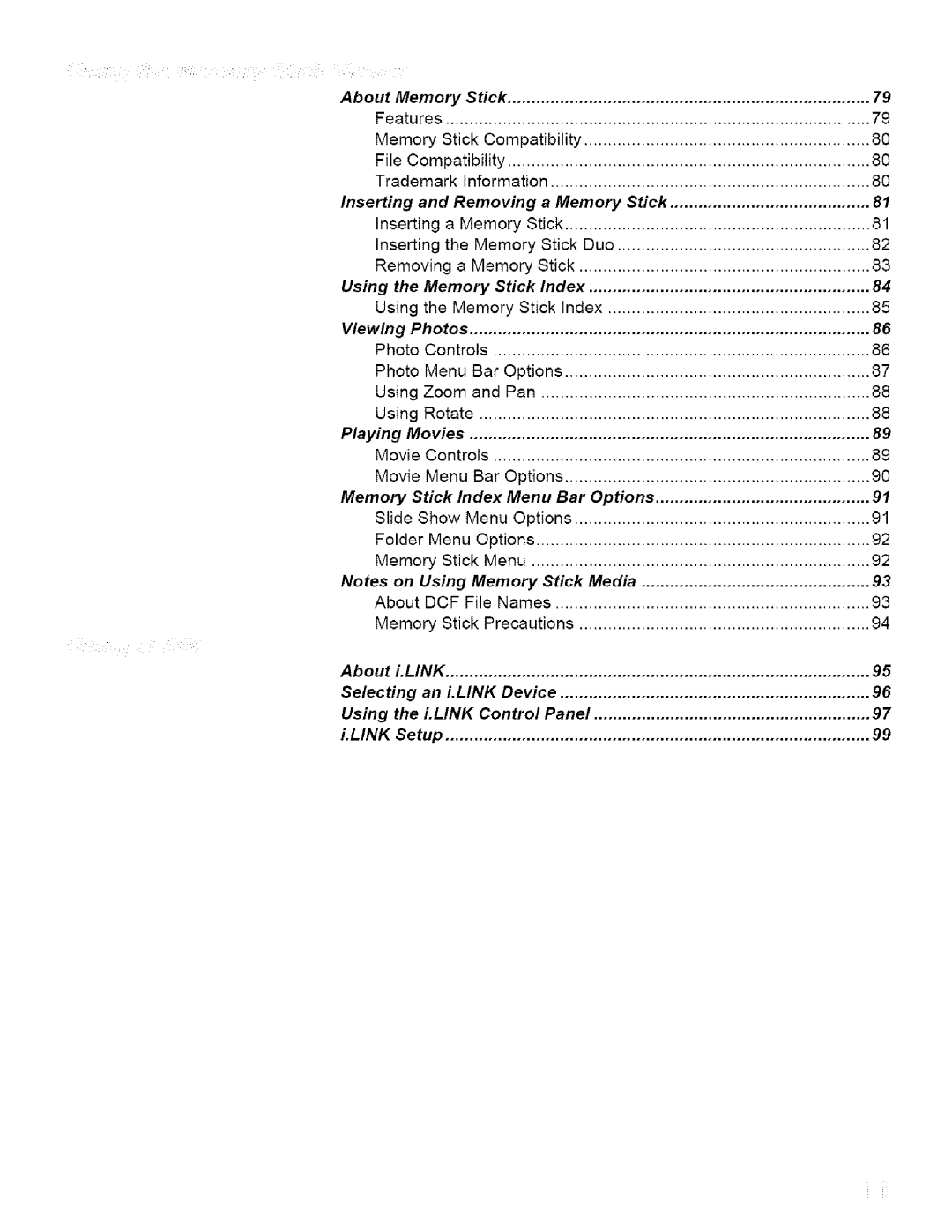 Sony KDL32XBR950, KDL42XBR950 operating instructions About Memory 