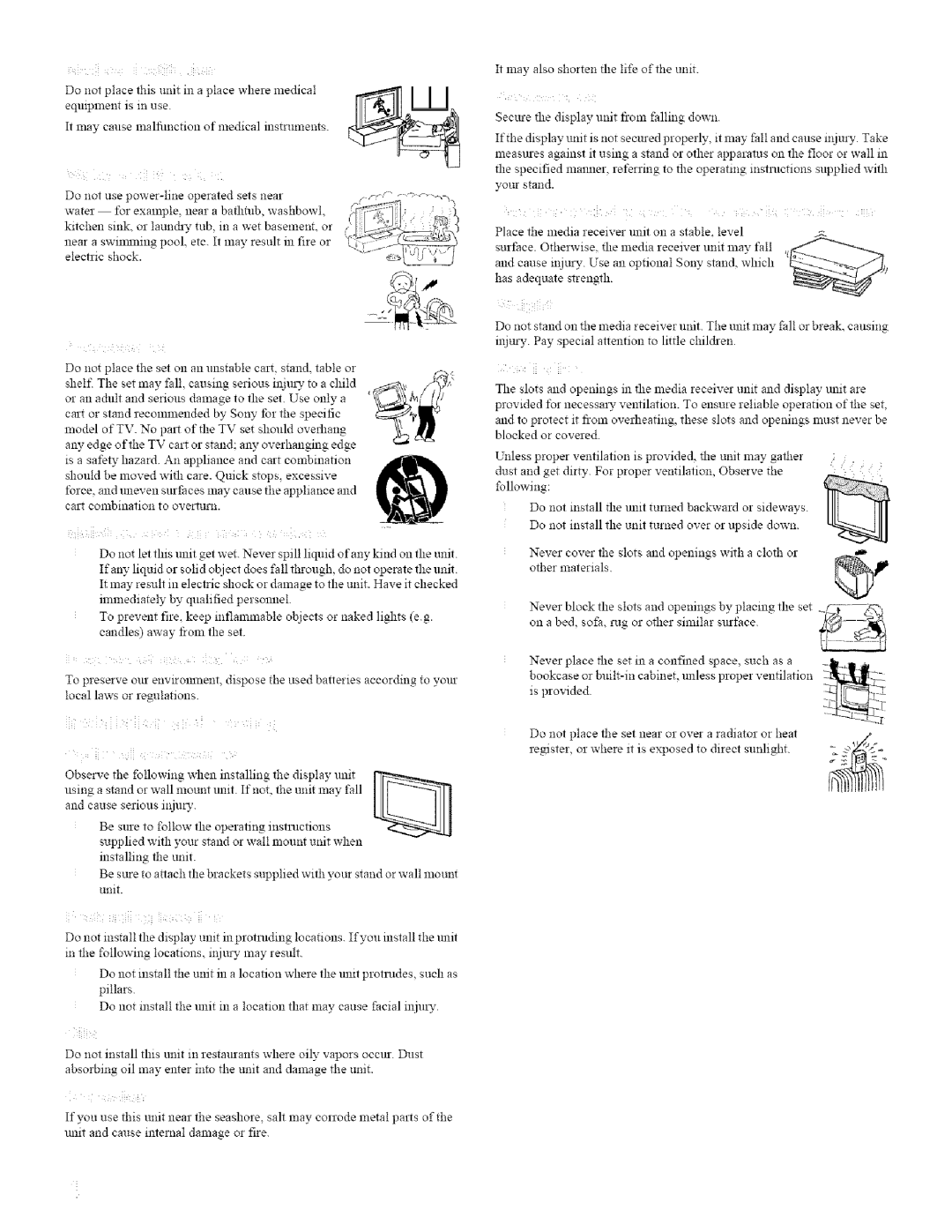 Sony KDL42XBR950, KDL32XBR950 operating instructions With Cloth or 