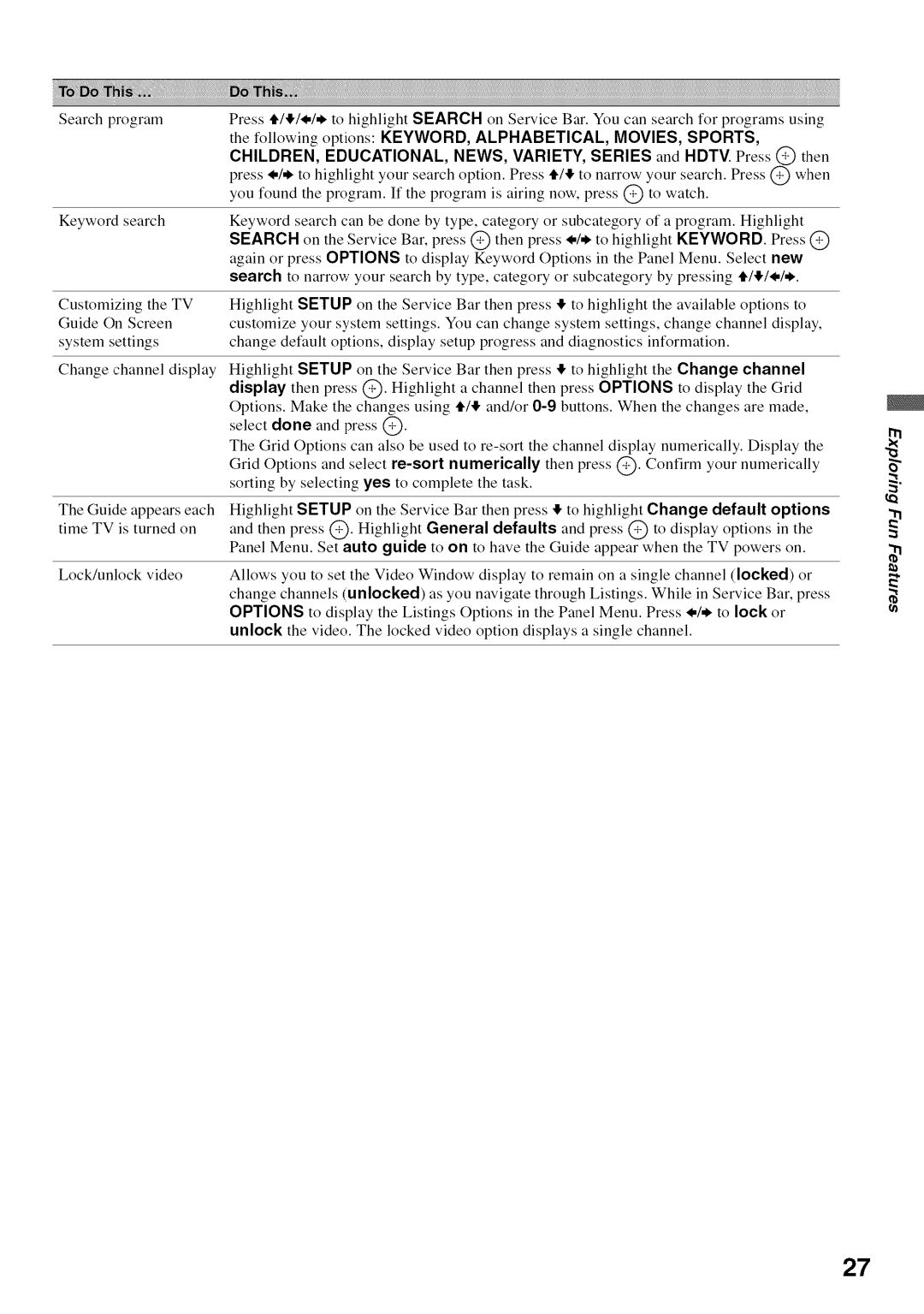 Sony KDL52V4100 operating instructions INiiii!ii!iiiiIi, Numerically 