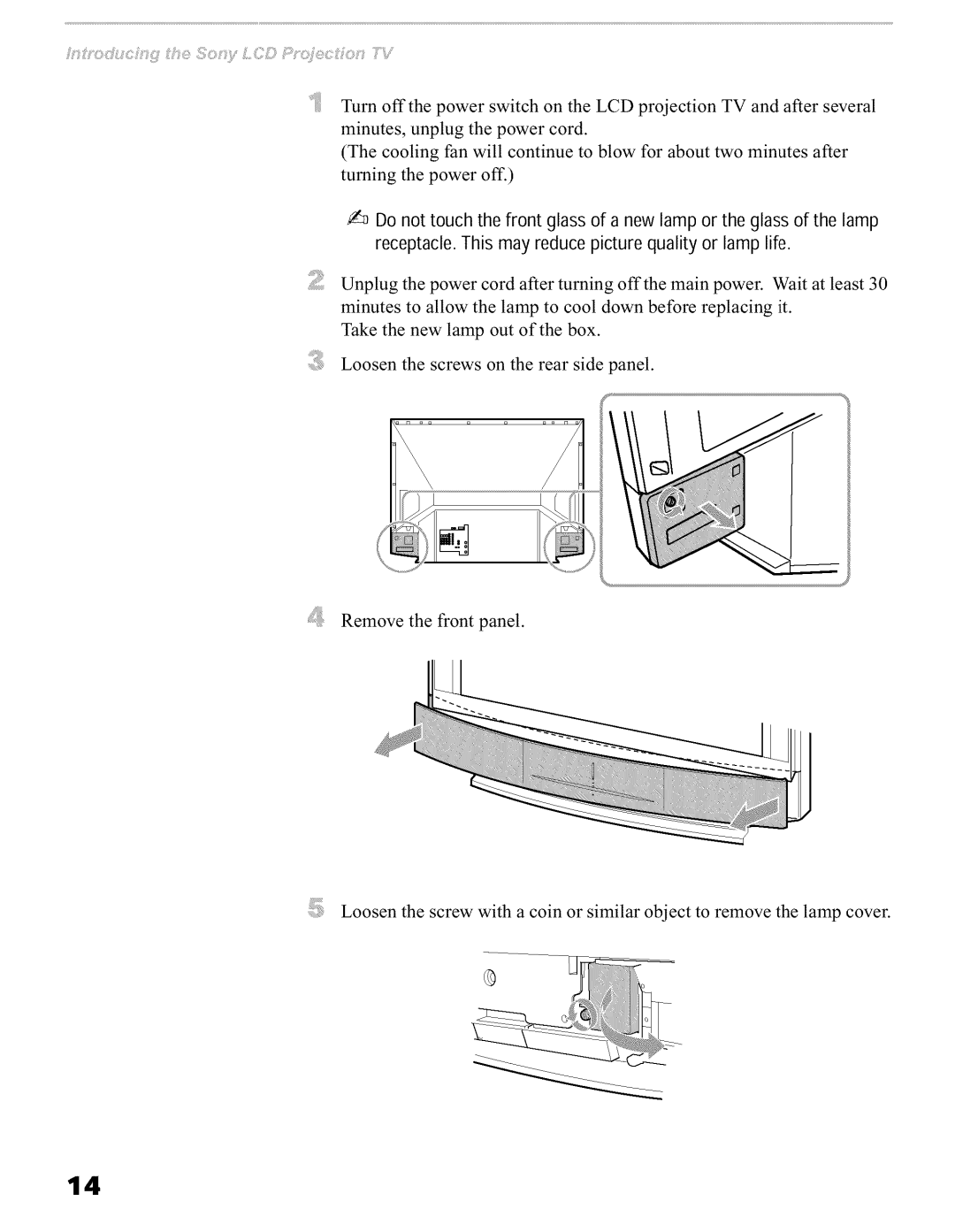 Sony KFO50WE610, KFO42WE610, KFO60WE610 operating instructions 