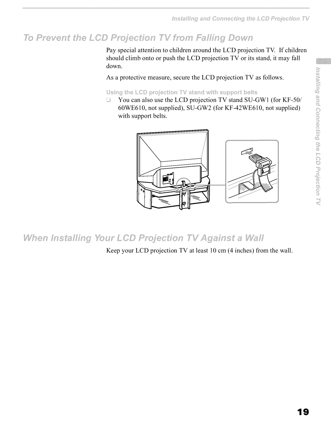 Sony KFO60WE610, KFO42WE610, KFO50WE610 operating instructions Iii Lii 