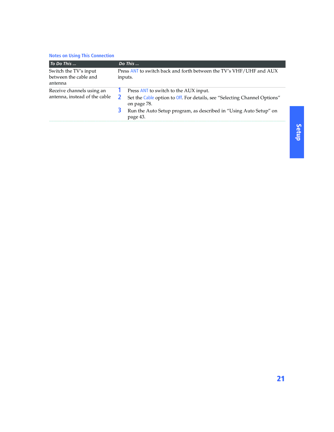 Sony KP-57WV600 operating instructions To Do This 