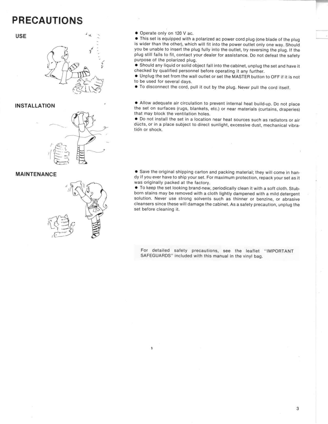 Sony KV-1747R manual 