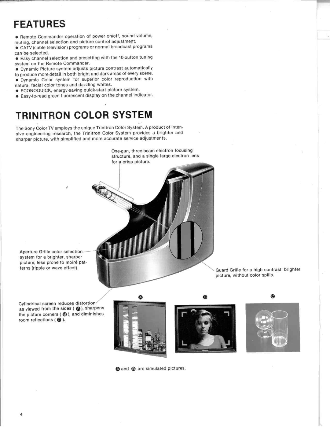 Sony KV-1747R manual 