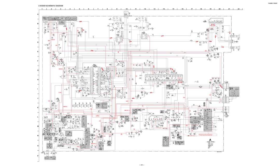 Sony KV-20S90, KV-21SE43C service manual Board Schematic Diagram, Int 