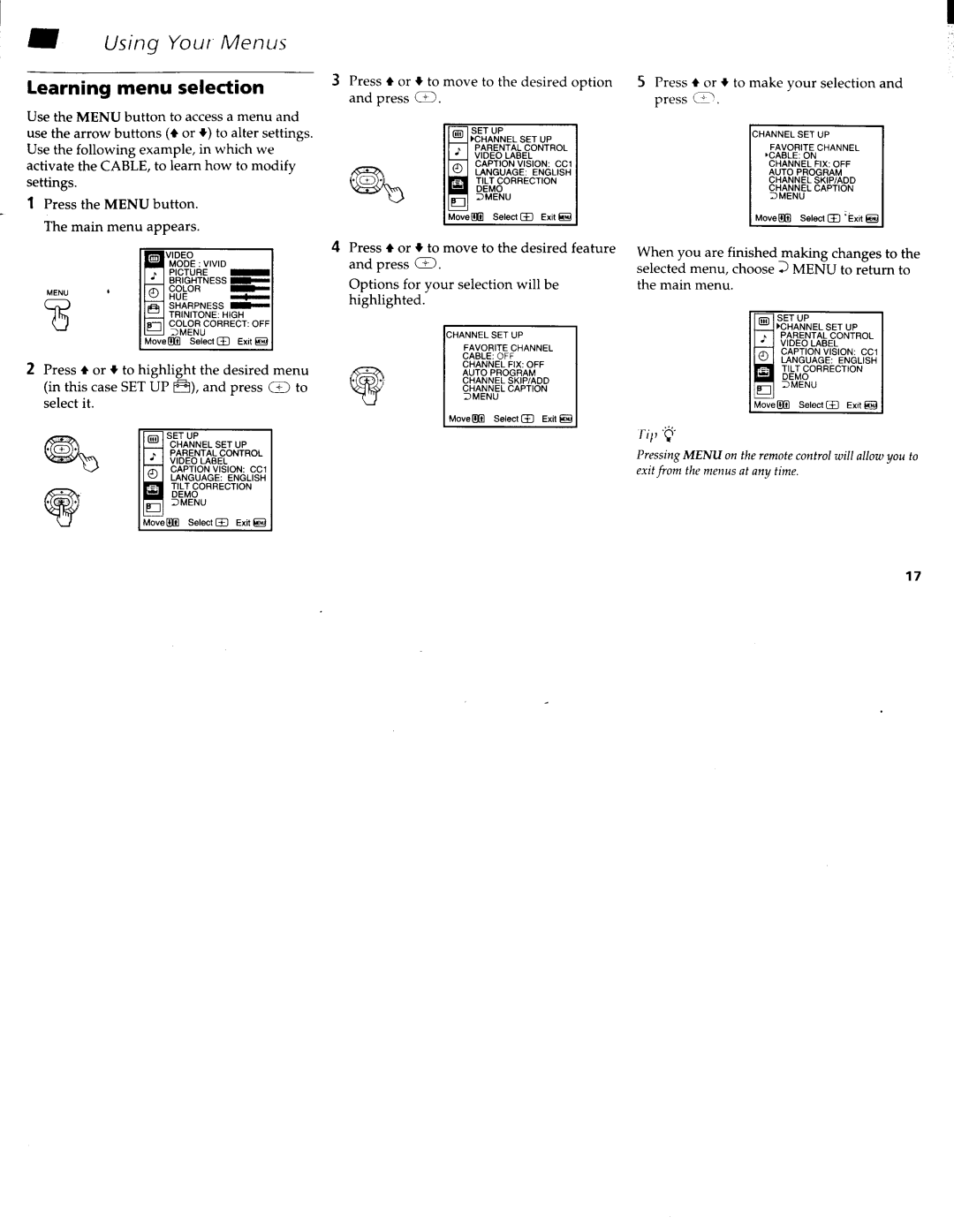 Sony KV-36FS10, KV-27FV15, KV-32FS10, KV-32FV15, KV-36FV15 manual 