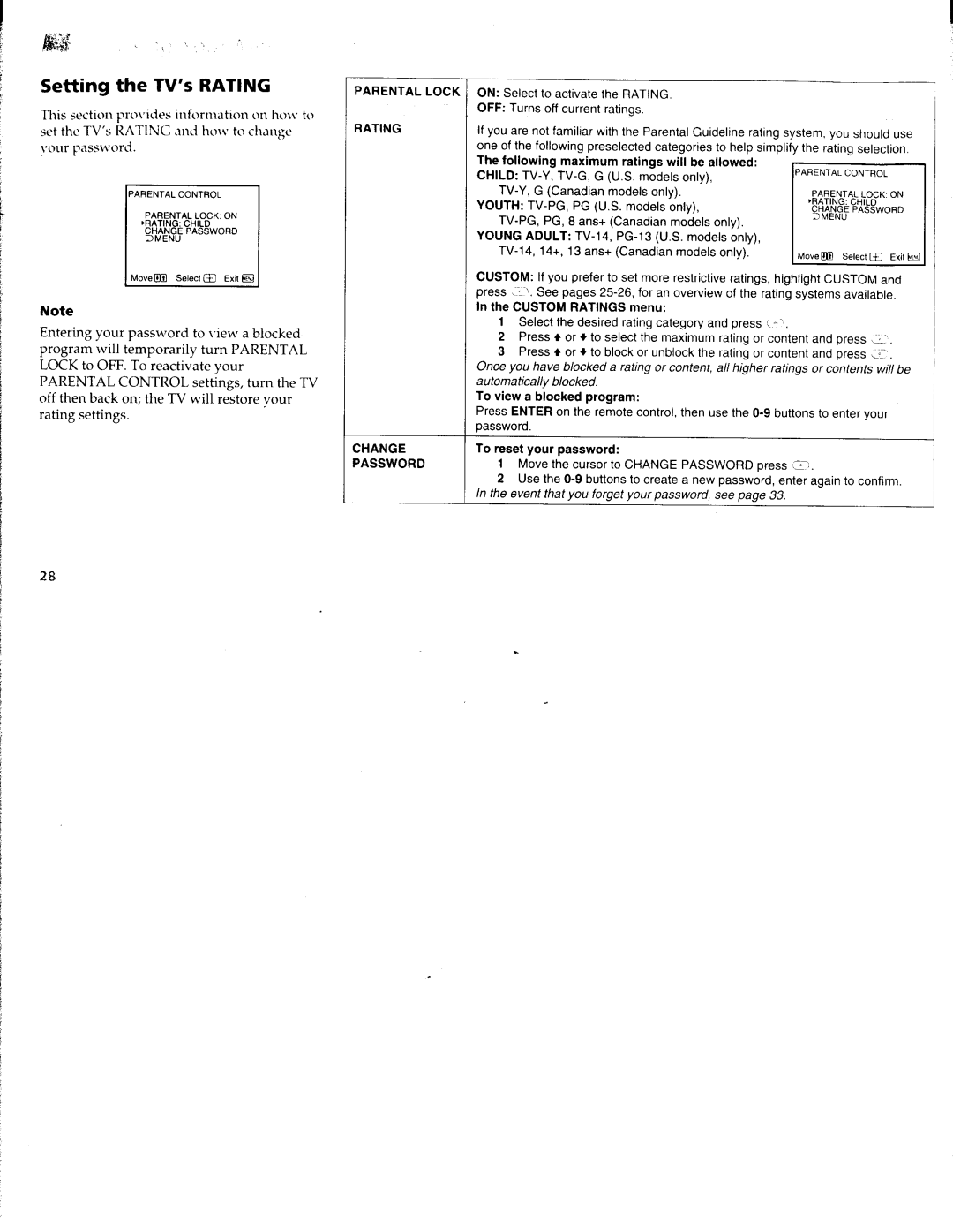 Sony KV-36FV15, KV-27FV15, KV-32FS10, KV-32FV15, KV-36FS10 manual 