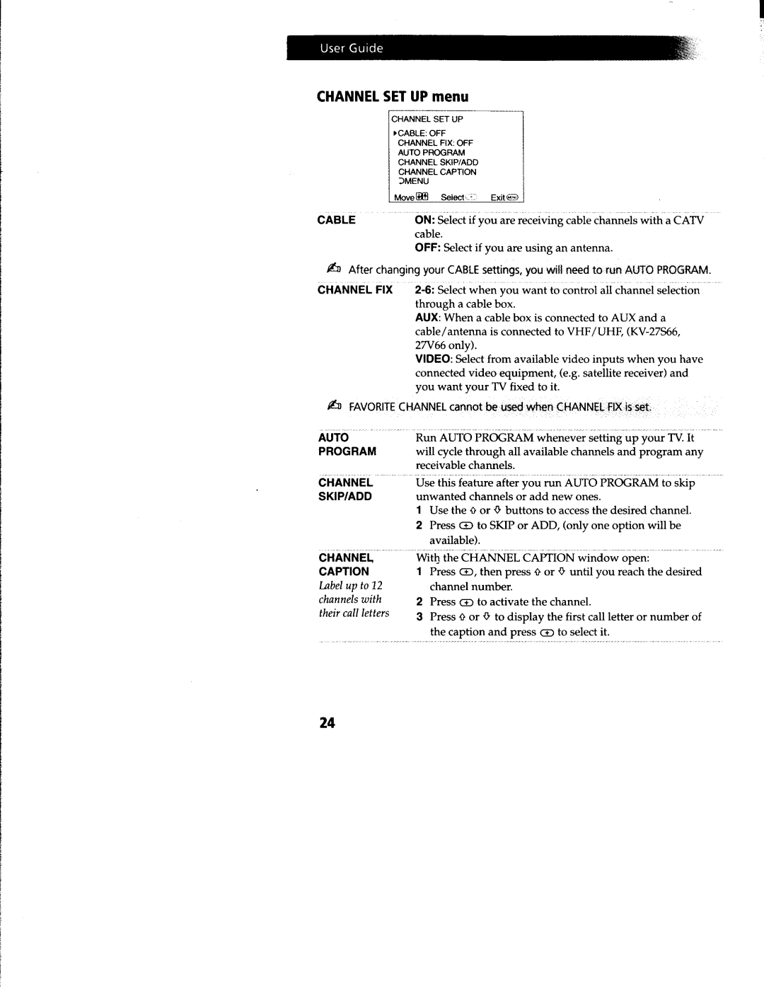 Sony KV-27V42, KV-27S66, KV-27S42, KV-27V66, KV-27S46 manual 