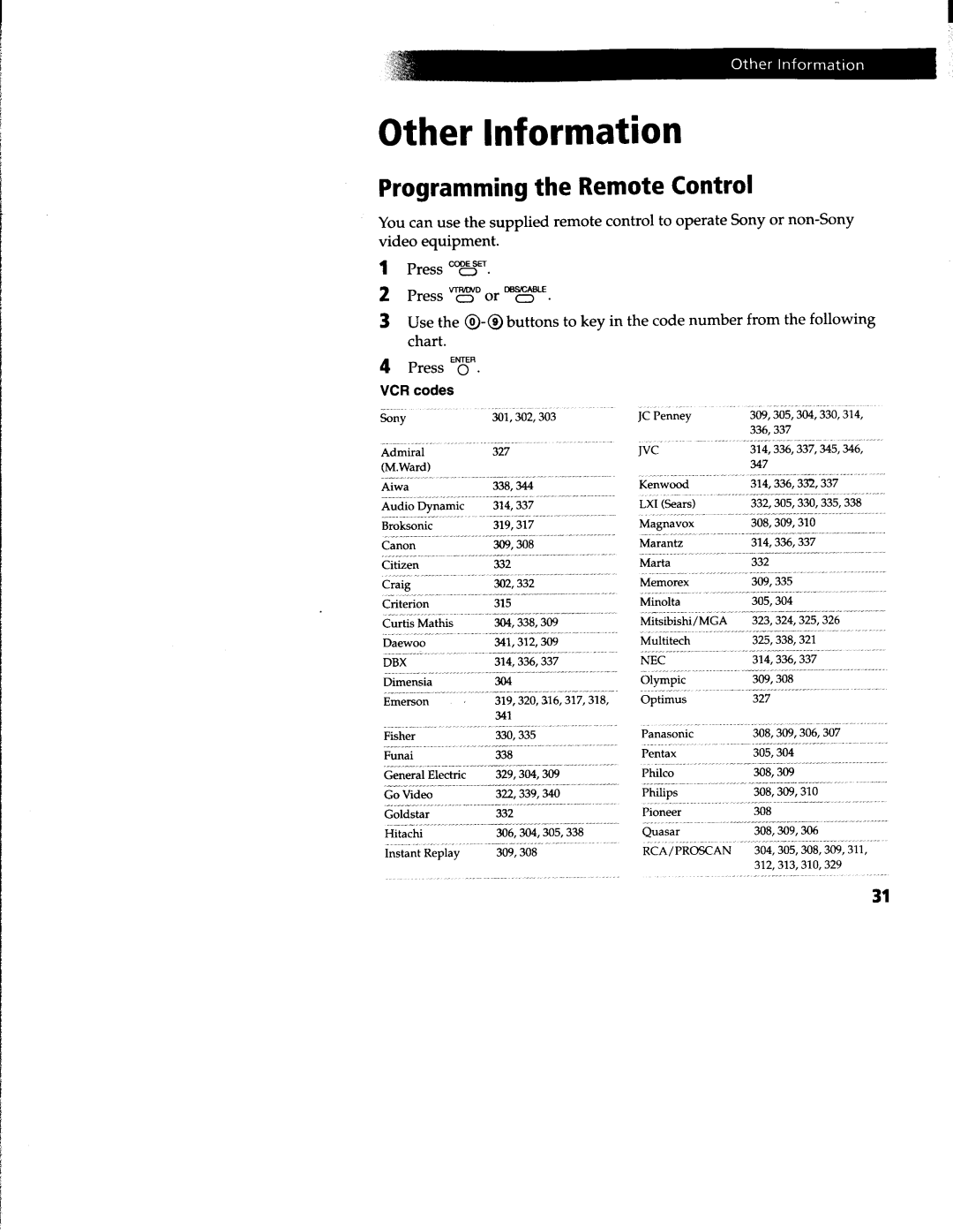 Sony KV-27S42, KV-27V42, KV-27S66, KV-27V66, KV-27S46 manual 