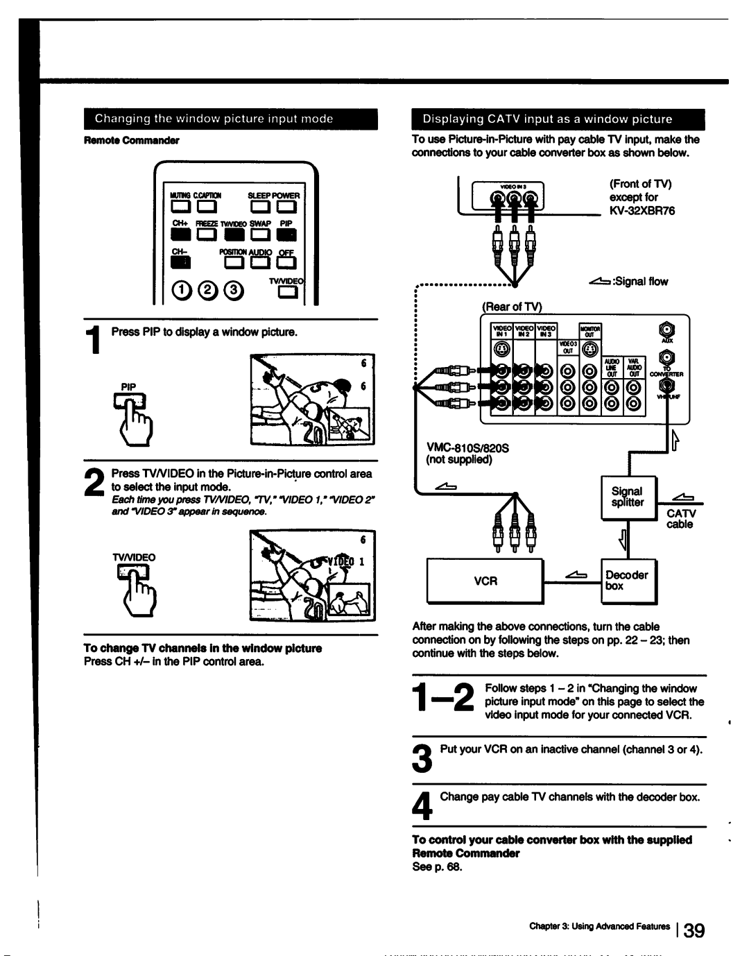 Sony KV-32XBR76, KV-27XBR36, KV-27XBR26, KV-32XBR26, KV-32XBR36 manual 