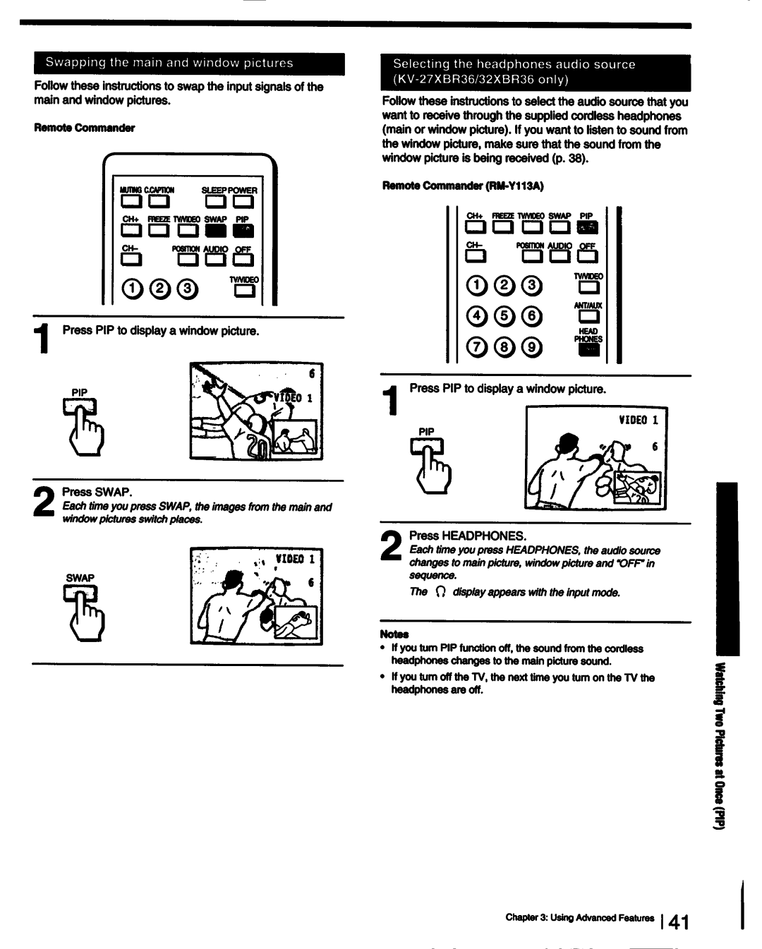 Sony KV-27XBR26, KV-27XBR36, KV-32XBR26, KV-32XBR36, KV-32XBR76 manual 