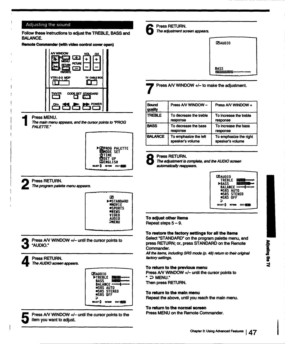 Sony KV-32XBR26, KV-27XBR36, KV-27XBR26, KV-32XBR36, KV-32XBR76 manual 