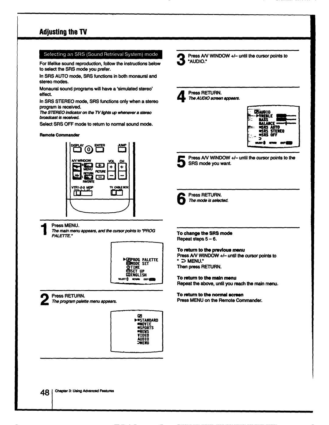 Sony KV-32XBR36, KV-27XBR36, KV-27XBR26, KV-32XBR26, KV-32XBR76 manual 