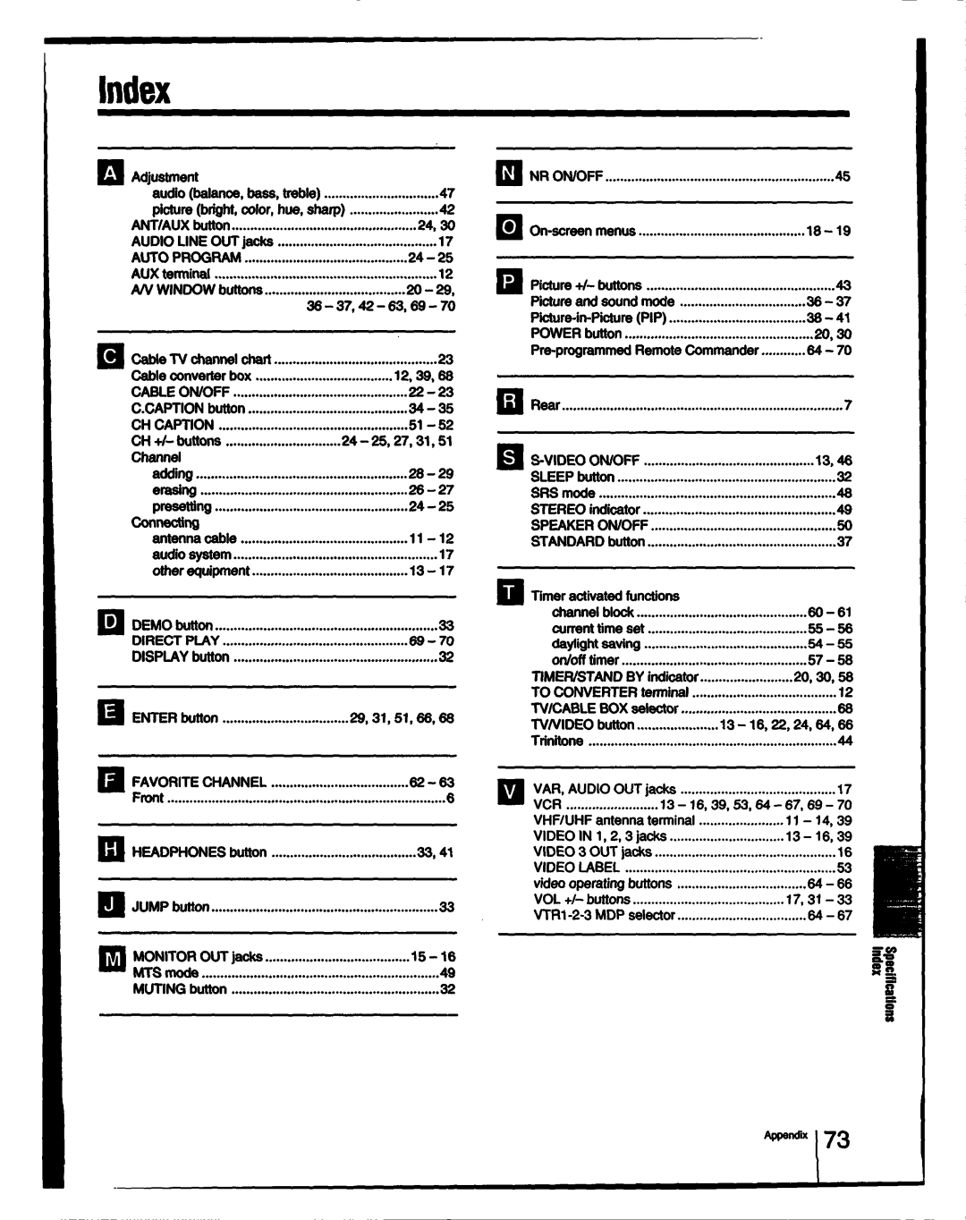 Sony KV-32XBR36, KV-27XBR36, KV-27XBR26, KV-32XBR26, KV-32XBR76 manual 