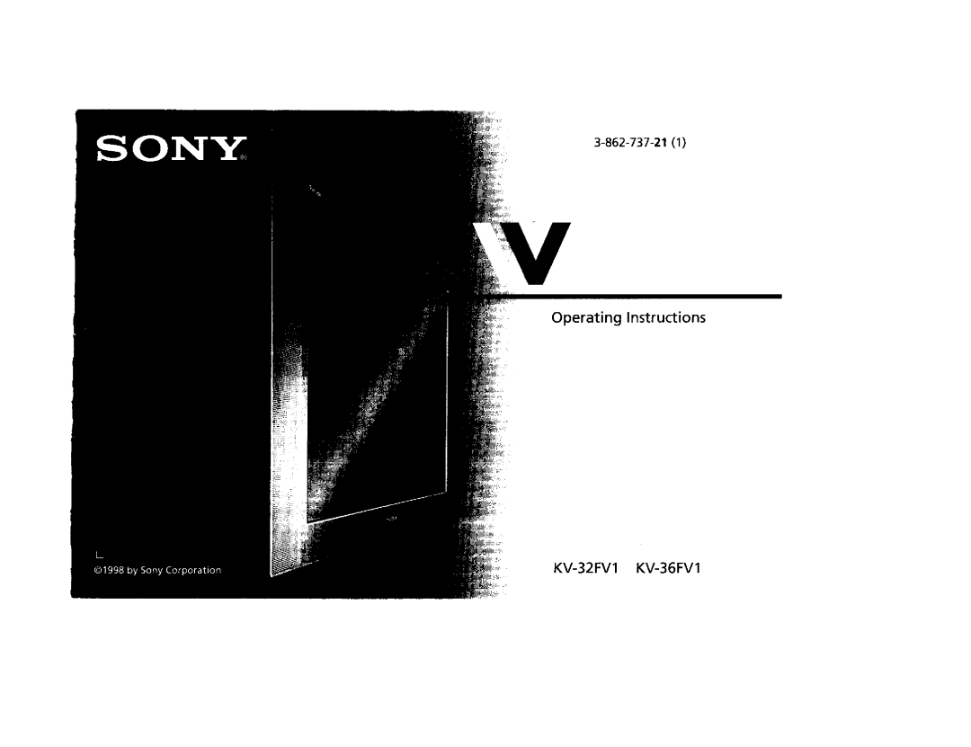 Sony manual Operating Instructions KV-32FV1 KV-36FV1, 3-862-737-211 