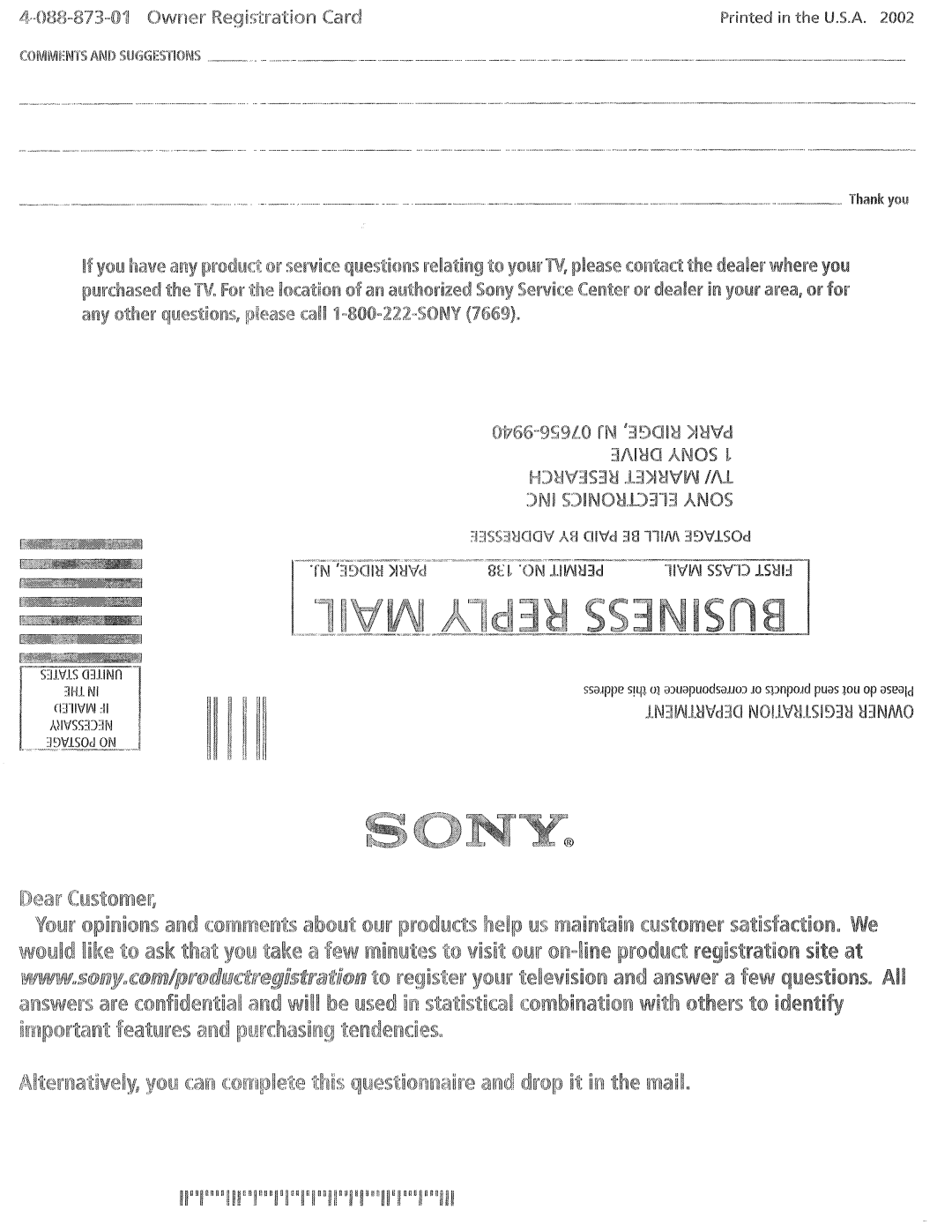 Sony KV-32HS500 manual 