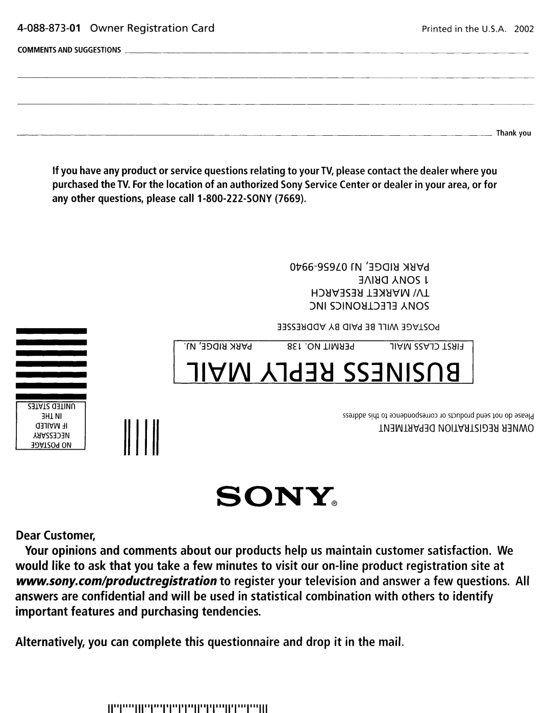 Sony KV-32HV600 manual 