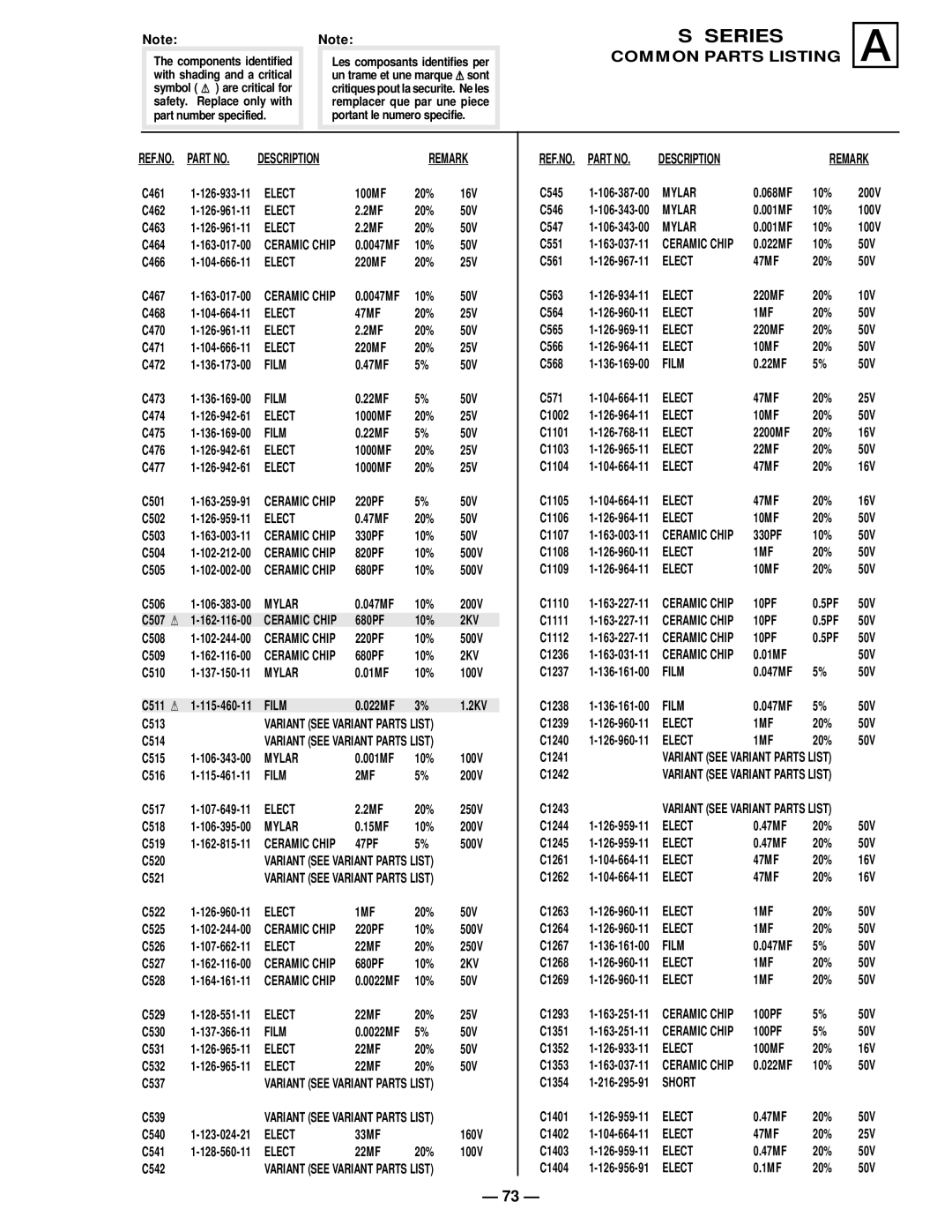 Sony KV-35V65, KV 32S40, KV 32S45, KV 35S45, KV 32V65, KV 35S40, KV-37VL65, KV-34SL40, KV-32V40 Mylar, 2KV, Film 2MF, Short 