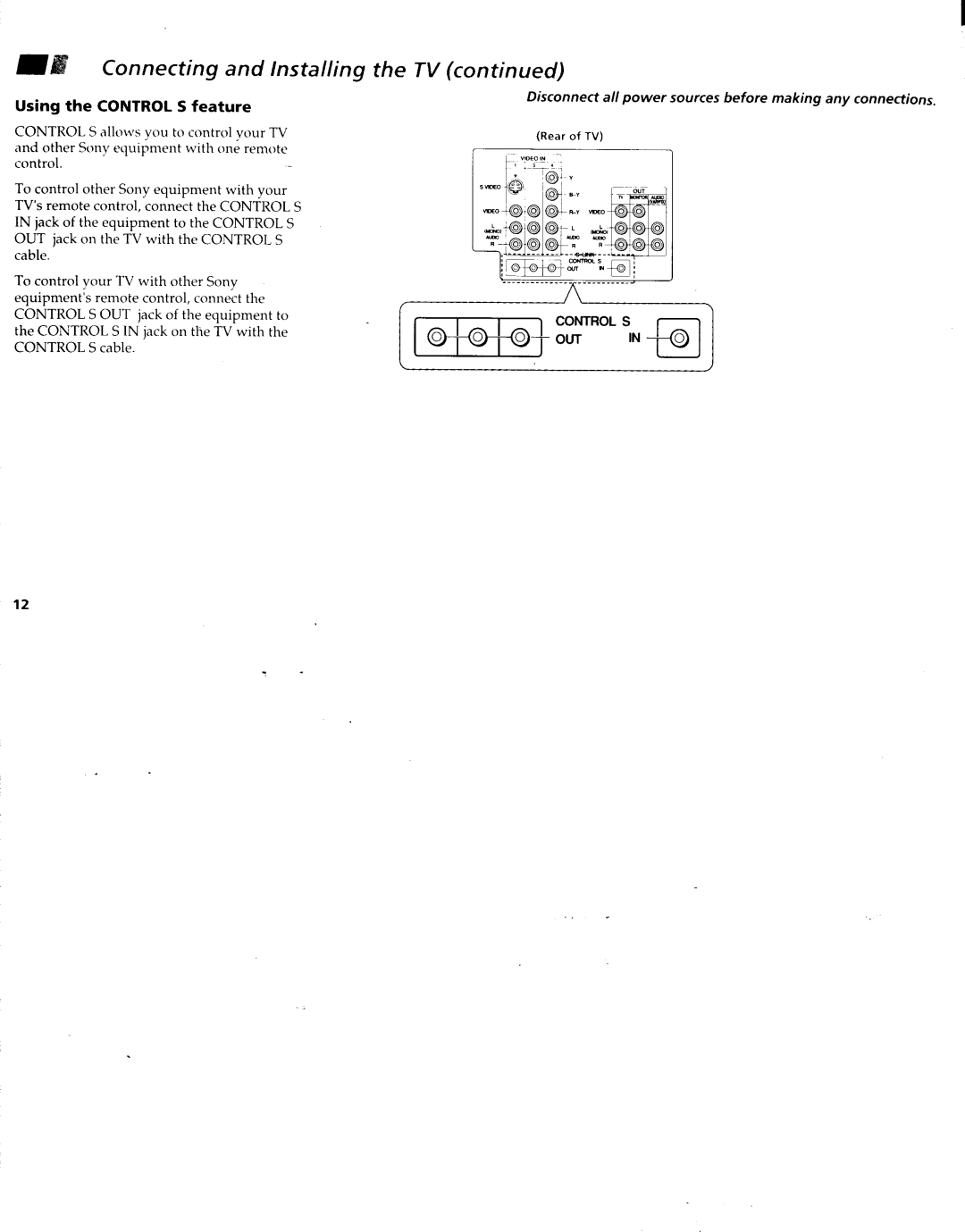Sony KV-37XBR48M, KV-32XBR48, KV-34XBR48C, KV-35XBR48, KV-35XBR88 manual 