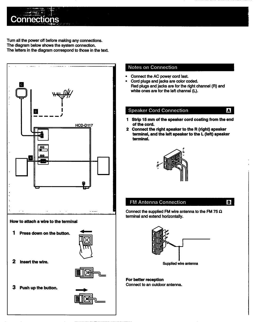 Sony LBT-D117CD manual 