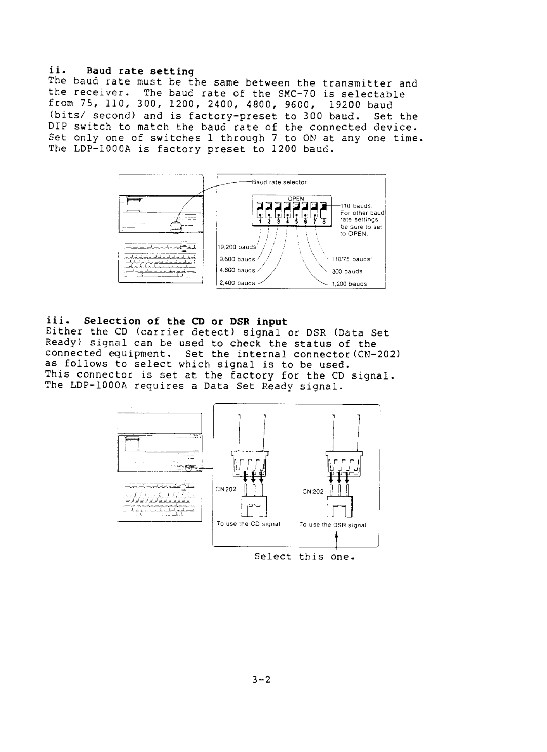 Sony LDP-1000A, SFA-1000 manual 