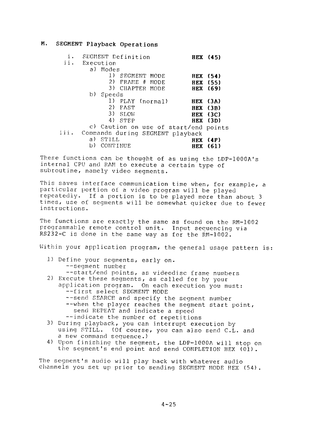 Sony SFA-1000, LDP-1000A manual 