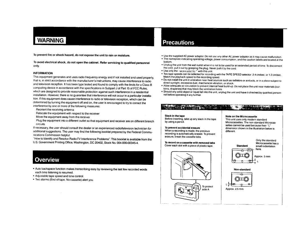 Sony M2000 manual 