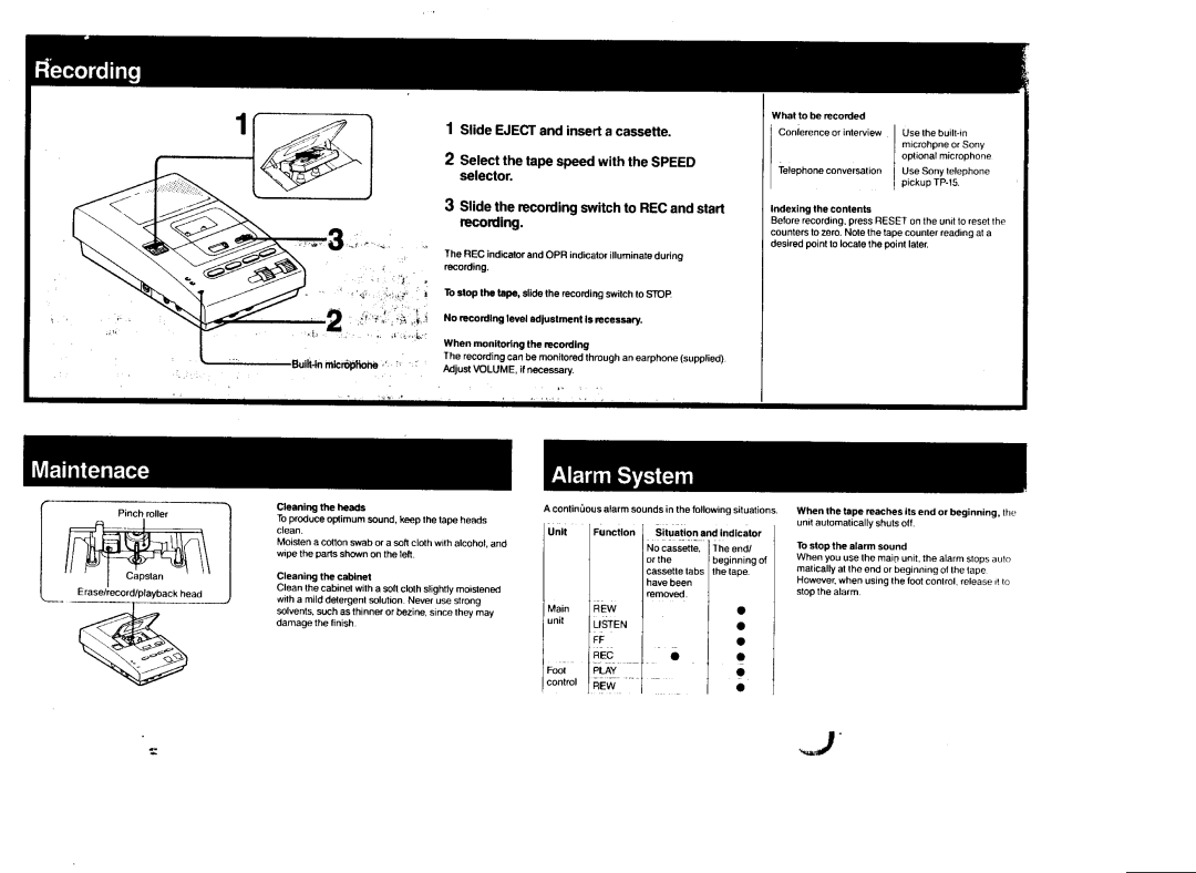 Sony M2000 manual 