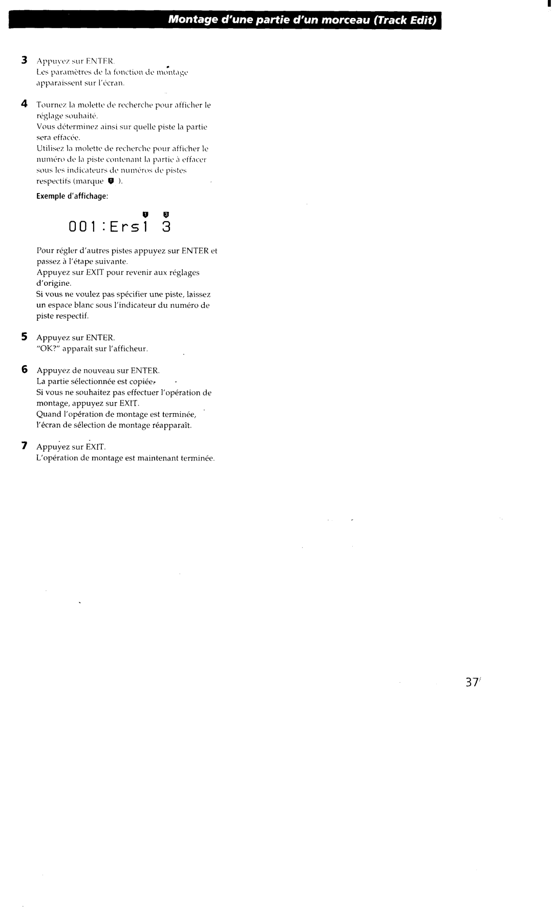 Sony MDM-X4 manual 