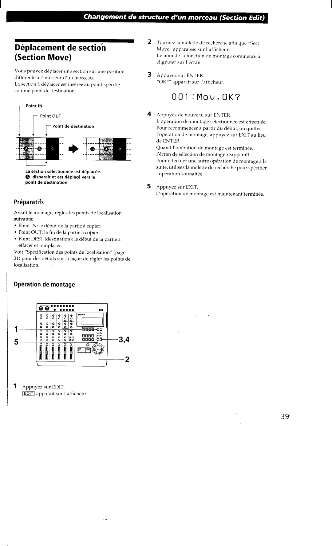 Sony MDM-X4 manual 