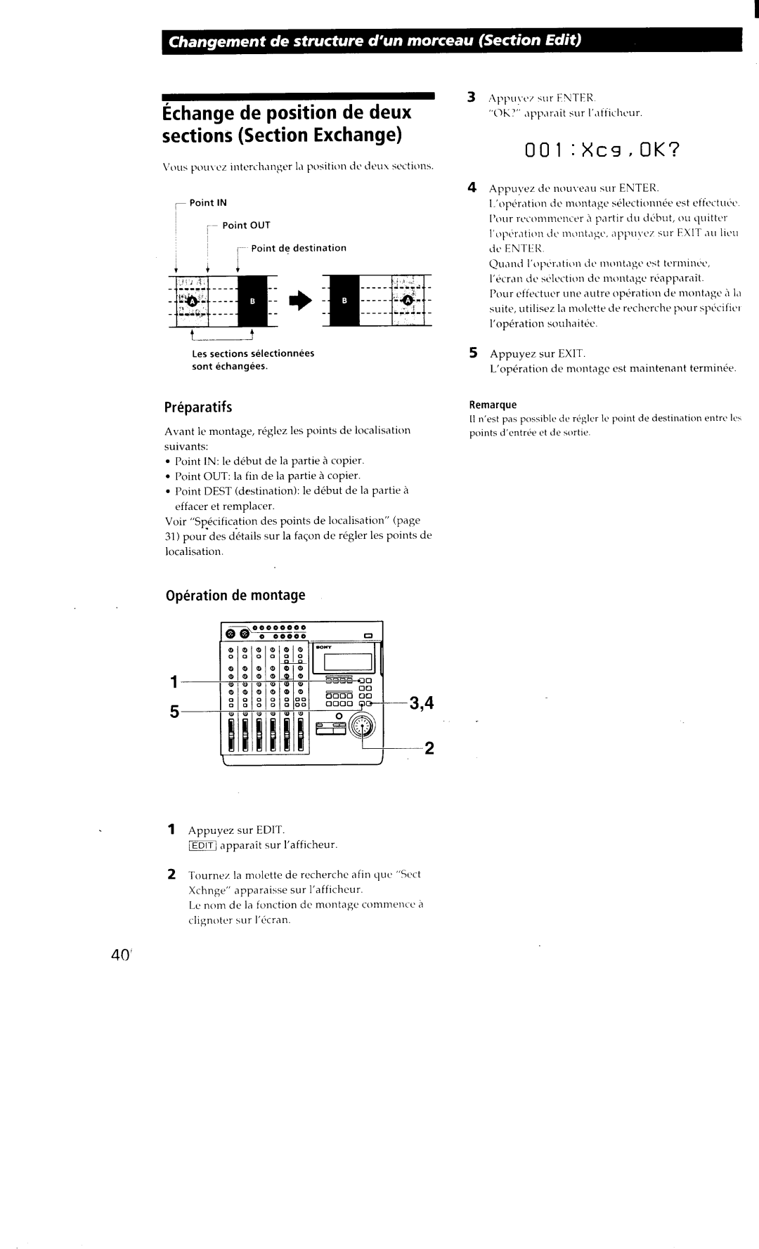 Sony MDM-X4 manual 