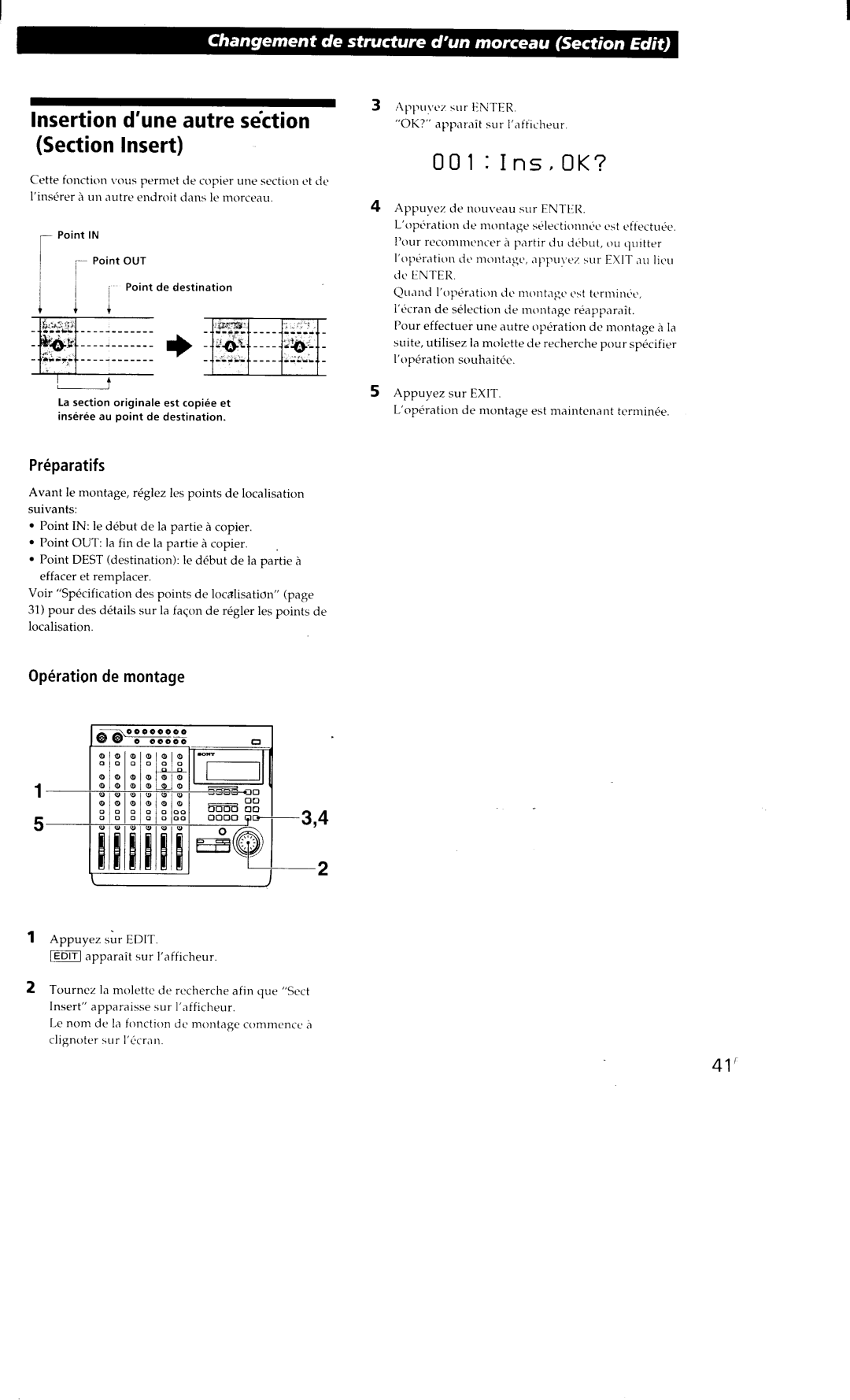 Sony MDM-X4 manual 