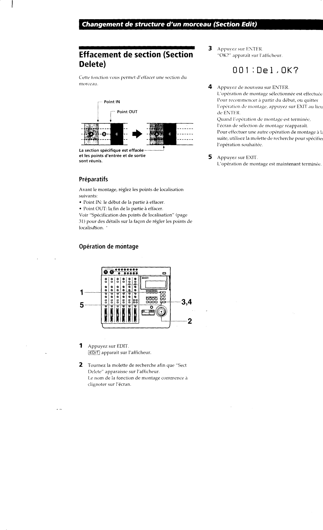 Sony MDM-X4 manual 