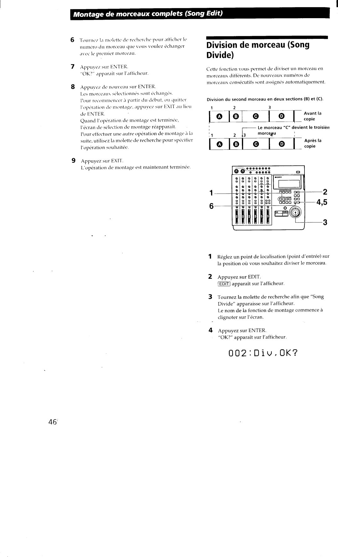 Sony MDM-X4 manual 