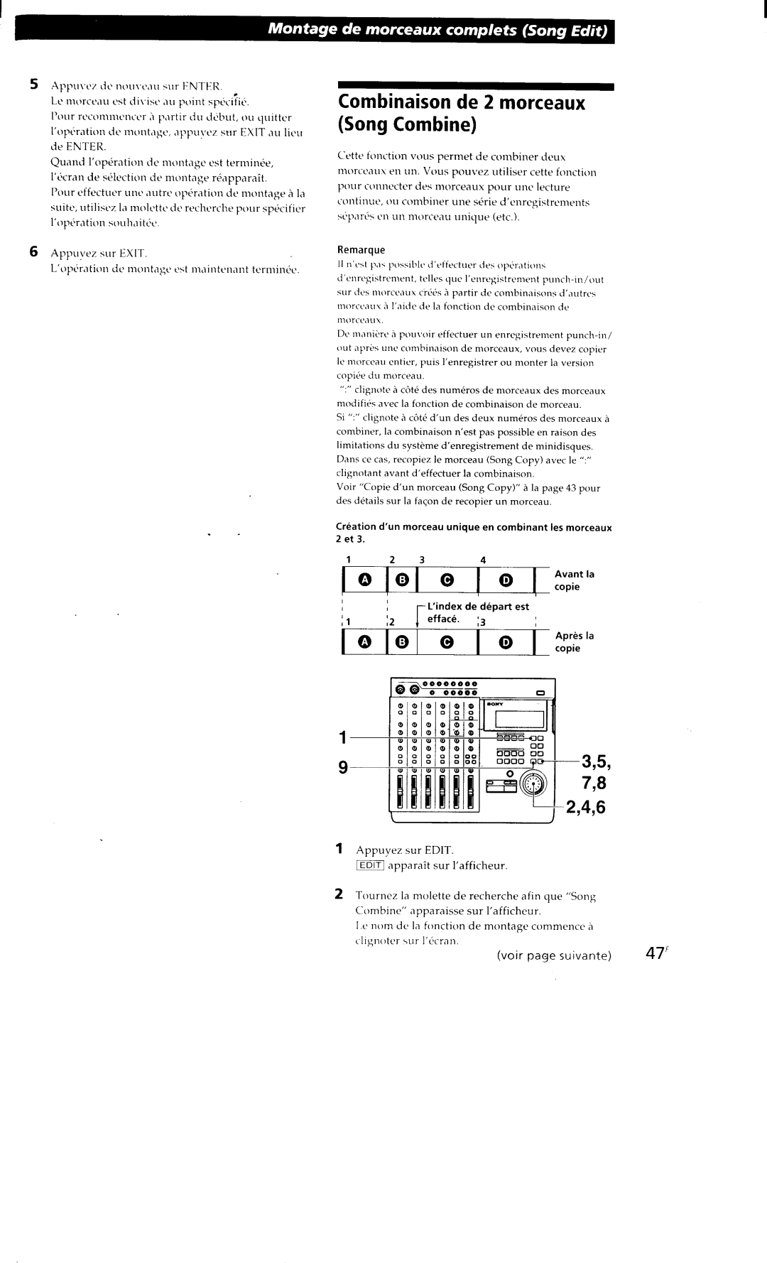 Sony MDM-X4 manual 