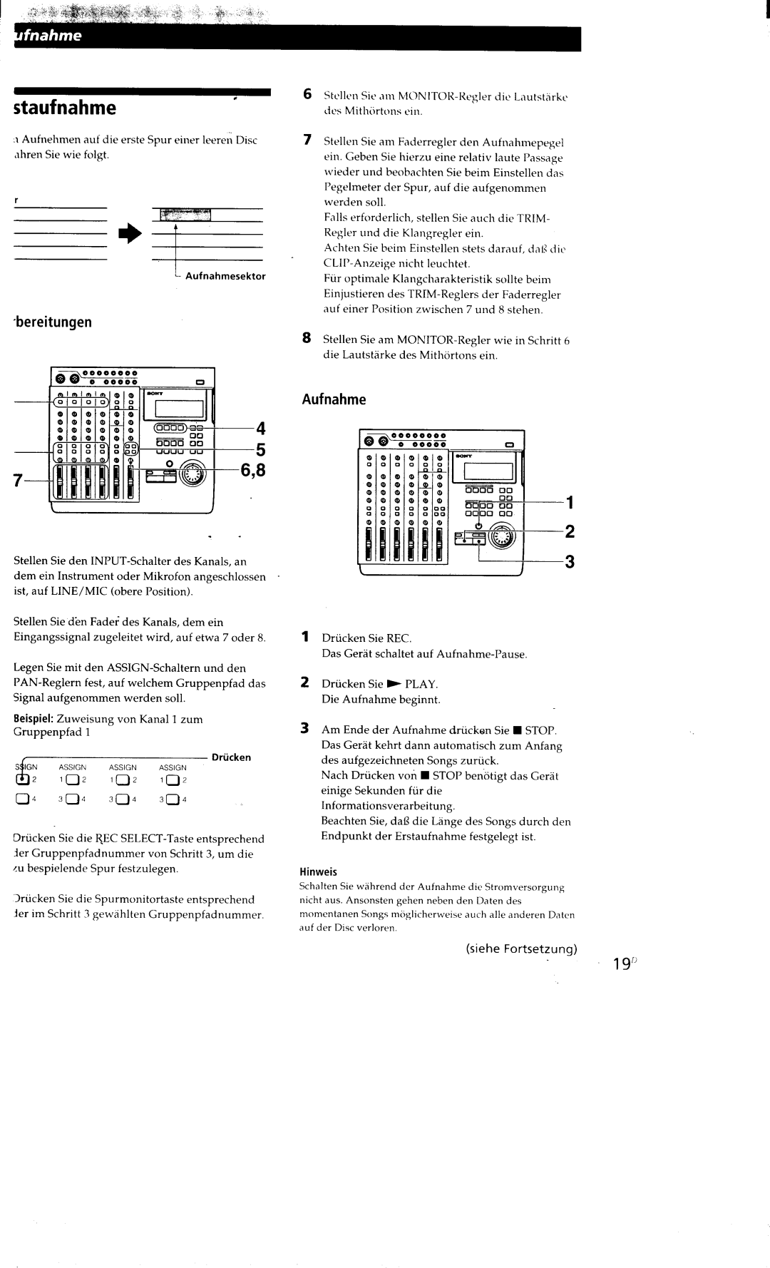 Sony MDM-X4 manual 