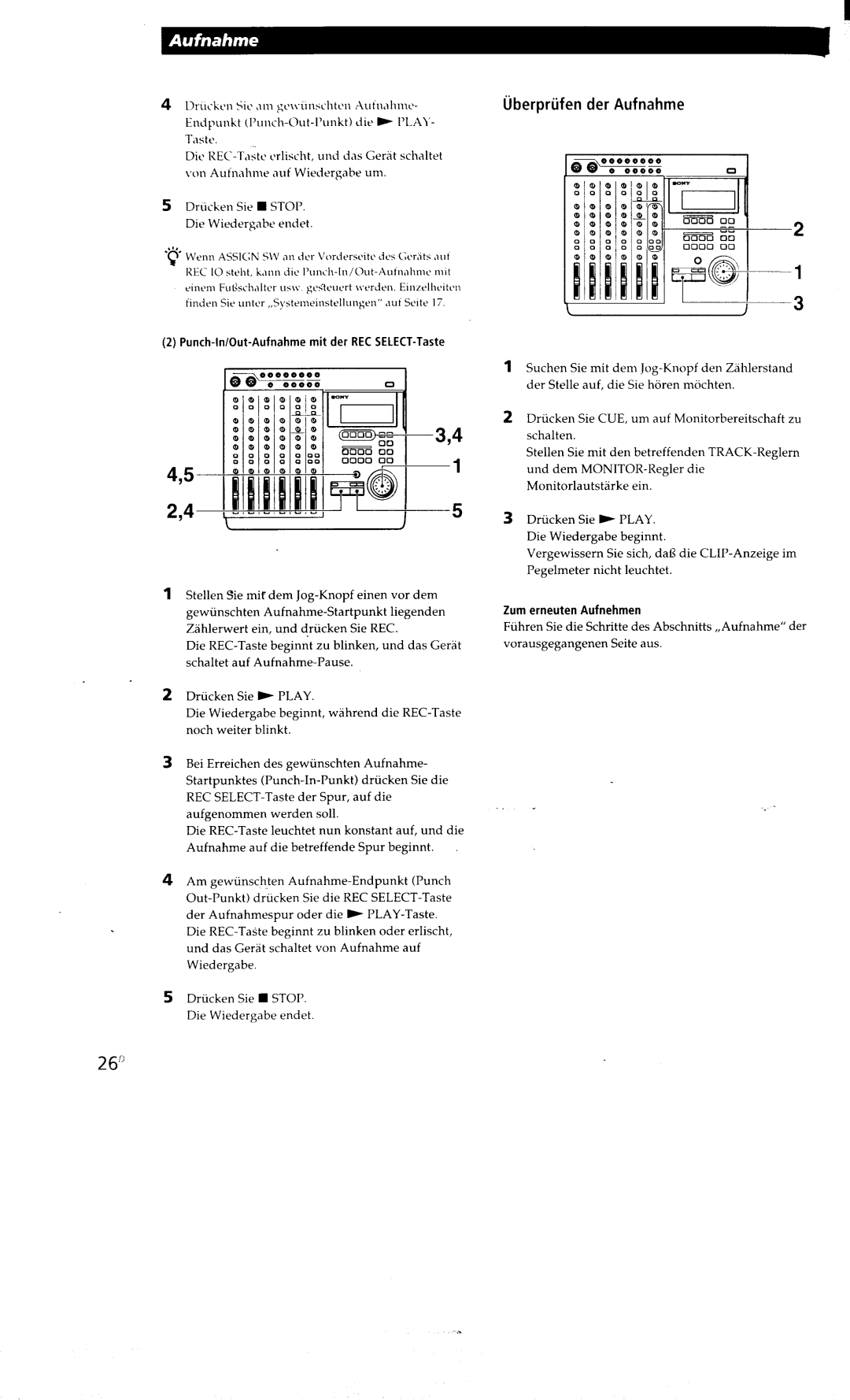 Sony MDM-X4 manual 