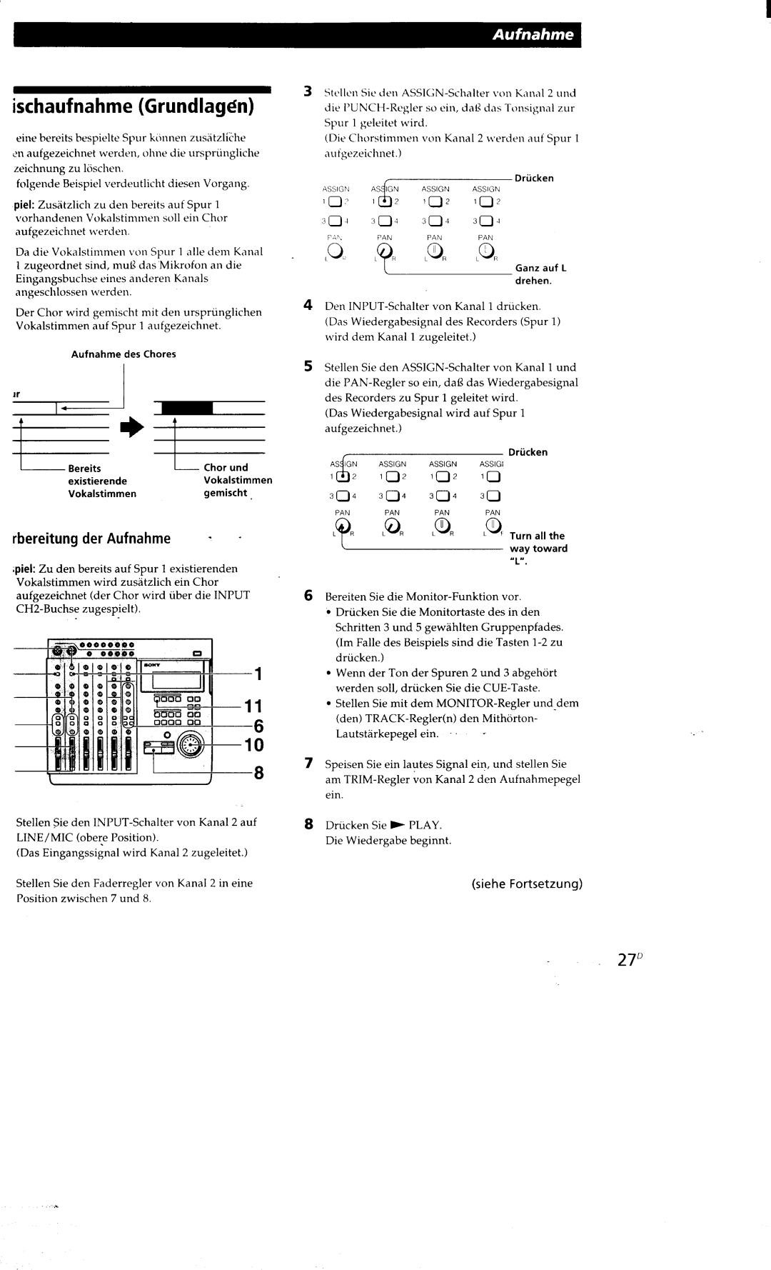 Sony MDM-X4 manual 