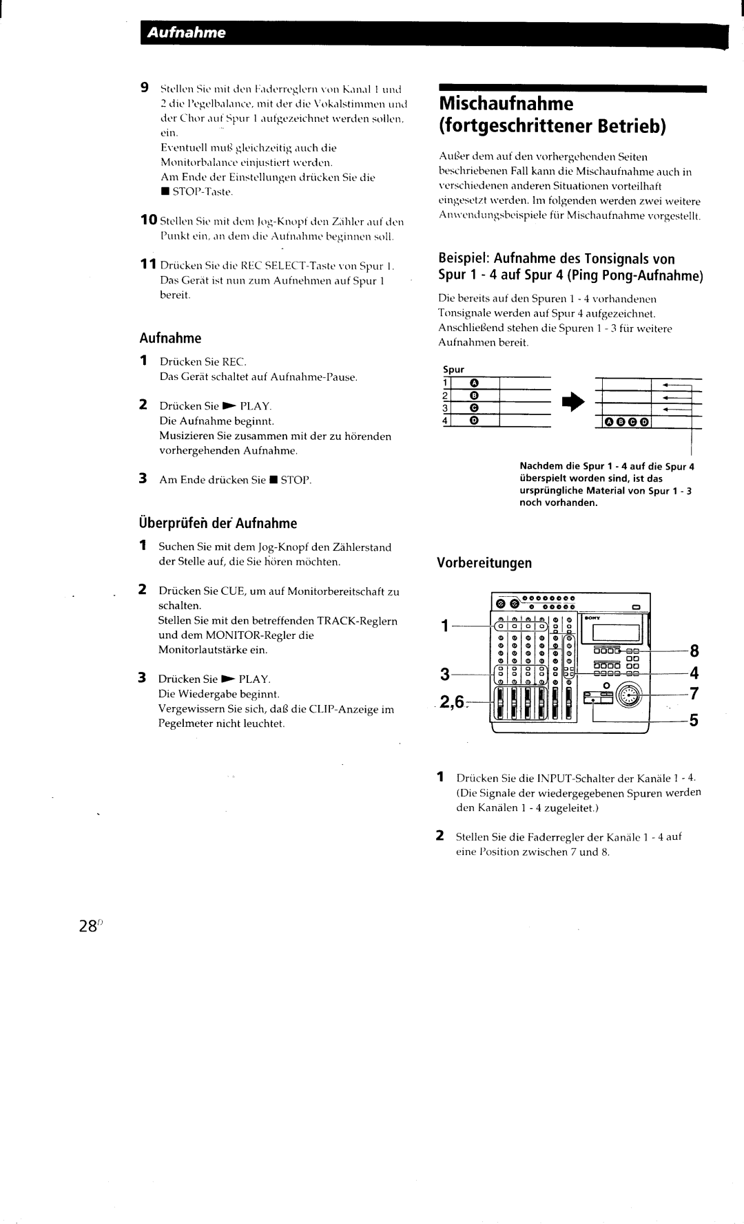 Sony MDM-X4 manual 