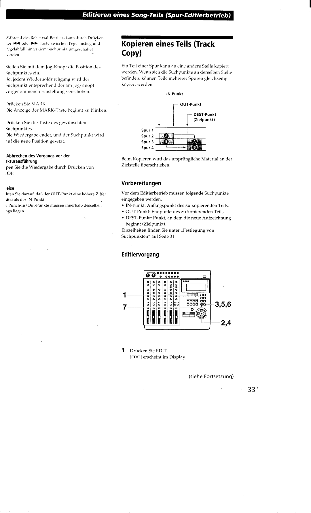 Sony MDM-X4 manual 