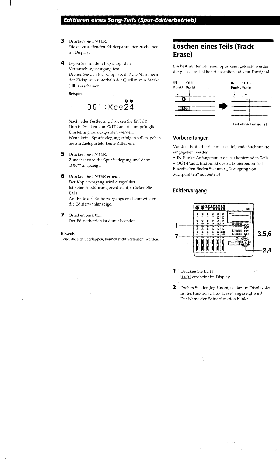 Sony MDM-X4 manual 