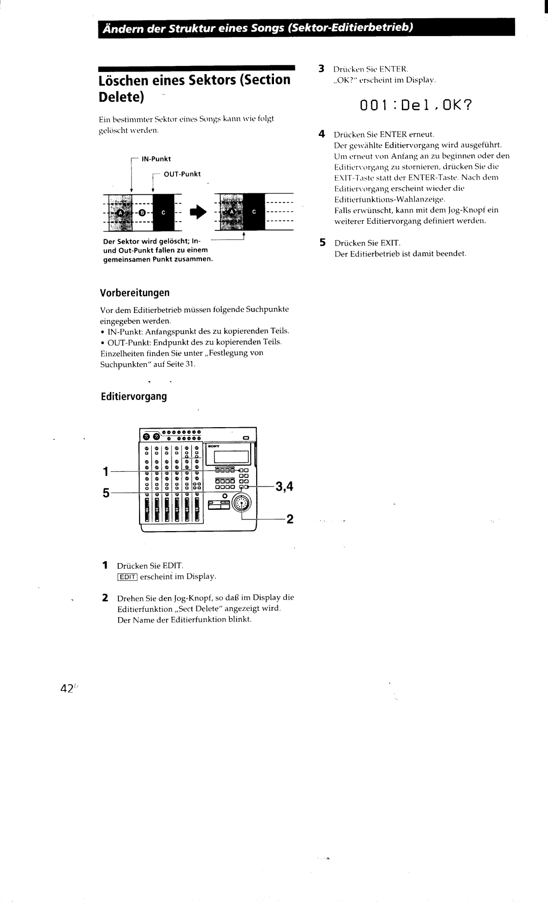 Sony MDM-X4 manual 