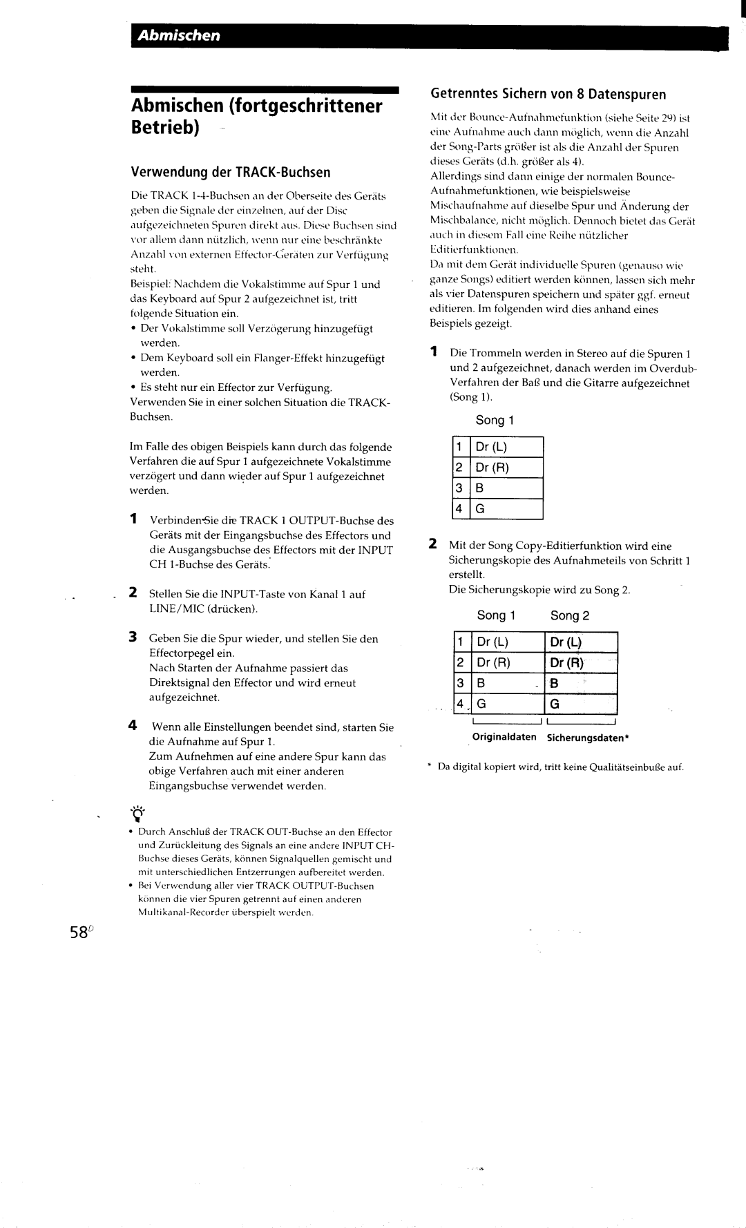 Sony MDM-X4 manual 