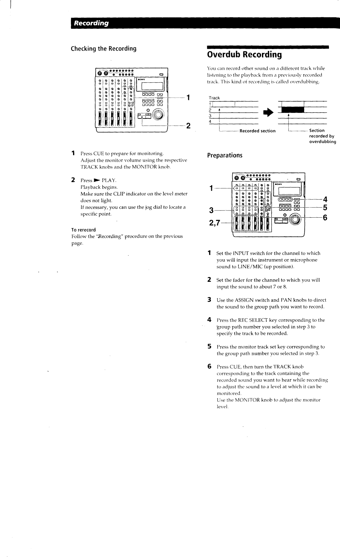 Sony MDM-X4 manual 