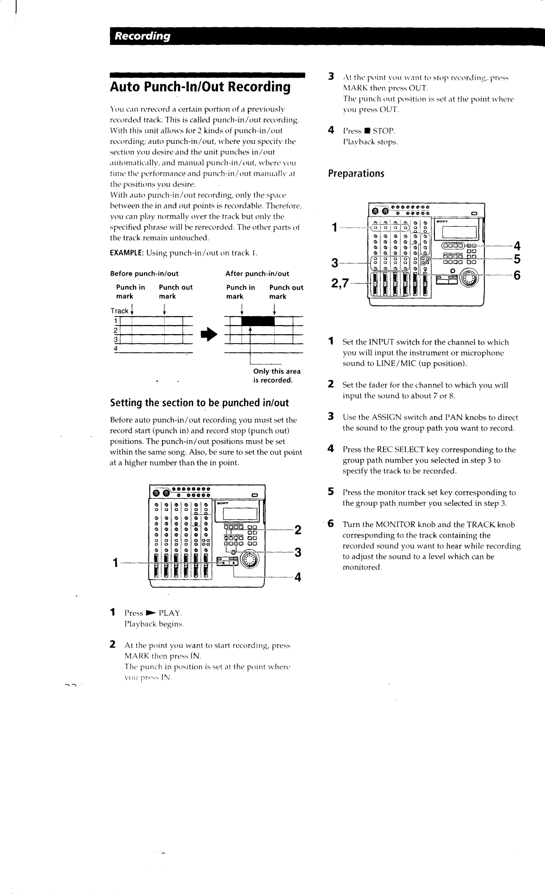 Sony MDM-X4 manual 