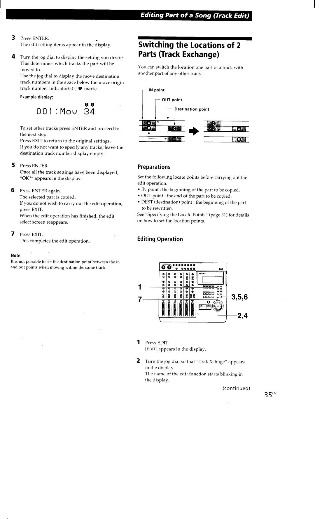 Sony MDM-X4 manual 