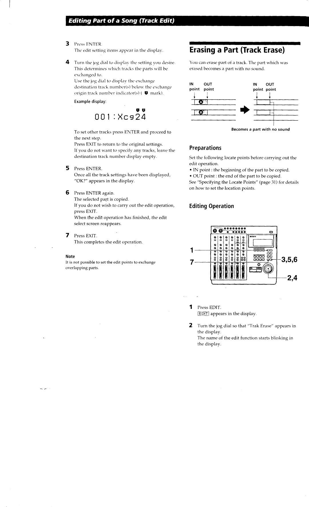 Sony MDM-X4 manual 