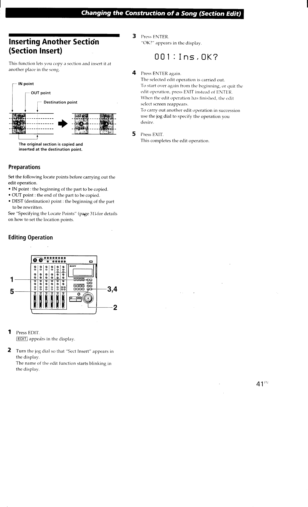 Sony MDM-X4 manual 