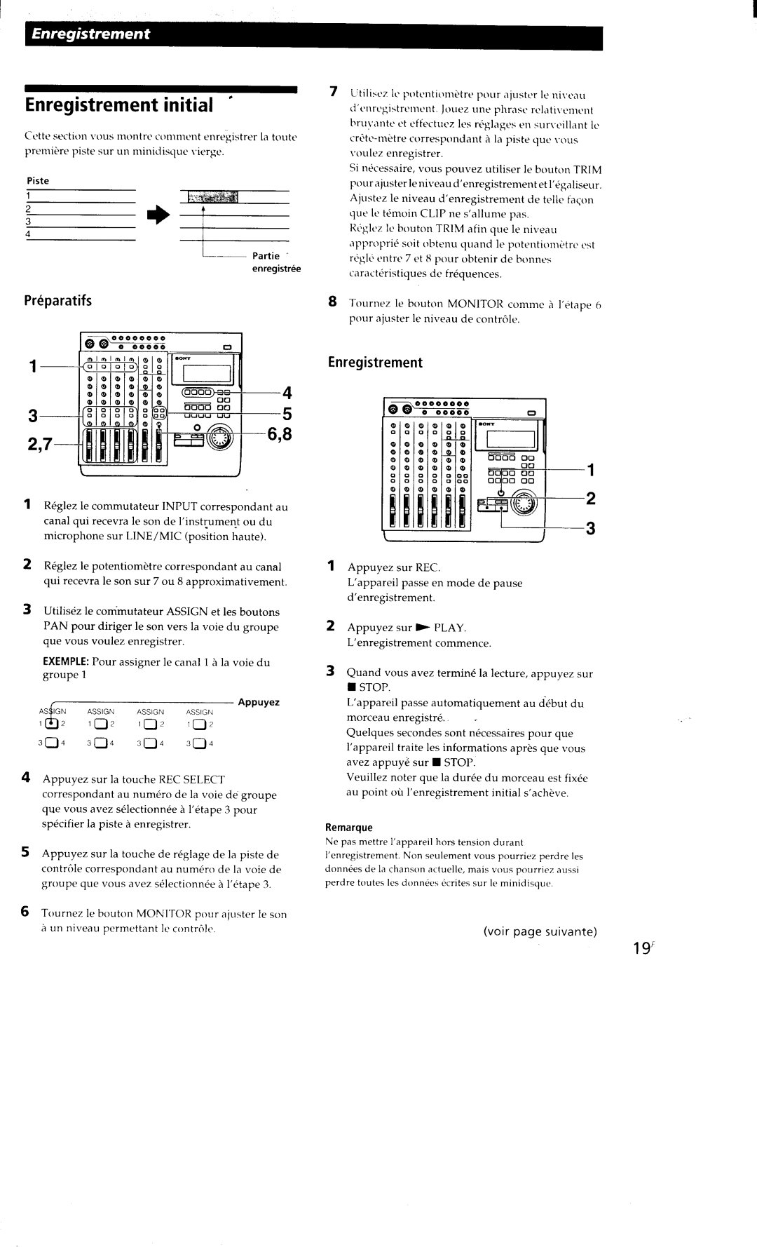 Sony MDM-X4 manual 